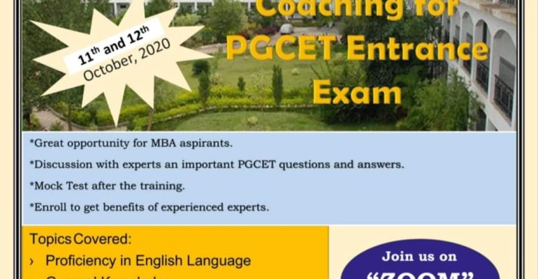 Free PGCET Coaching