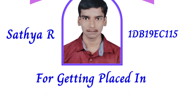 Sathya R (ECE, 2023 Batch) - Placed in Plus PPA Nanochip Technologies