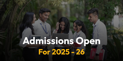 Admissions Open Banner