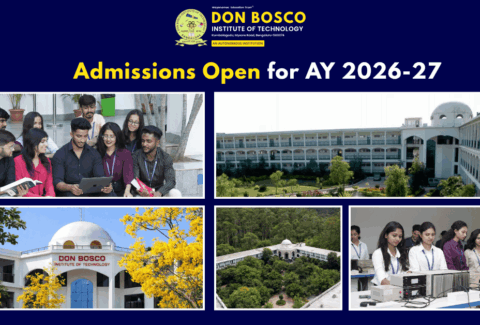 Don Bosco Institute of Technology (DBIT) Bengaluru Engineering College Admissions open for AY 2026-27 featuring campus infrastructure and student life.